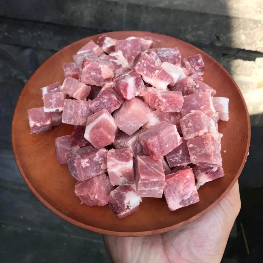 Daging Paha Babi Potong Dadu 500gr sampai 1kg