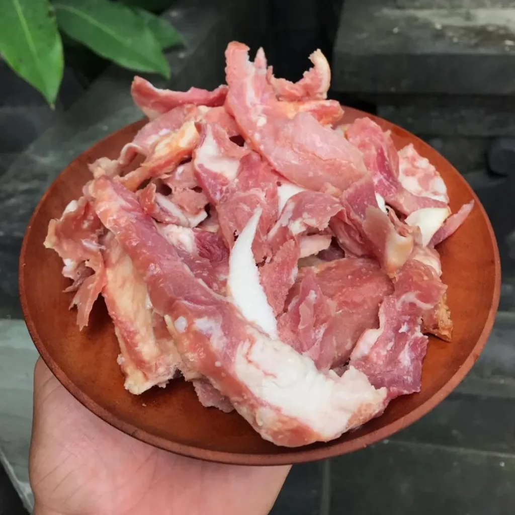 Potongan Bacon Babi / Off Cut Pork Bacon 500 gr